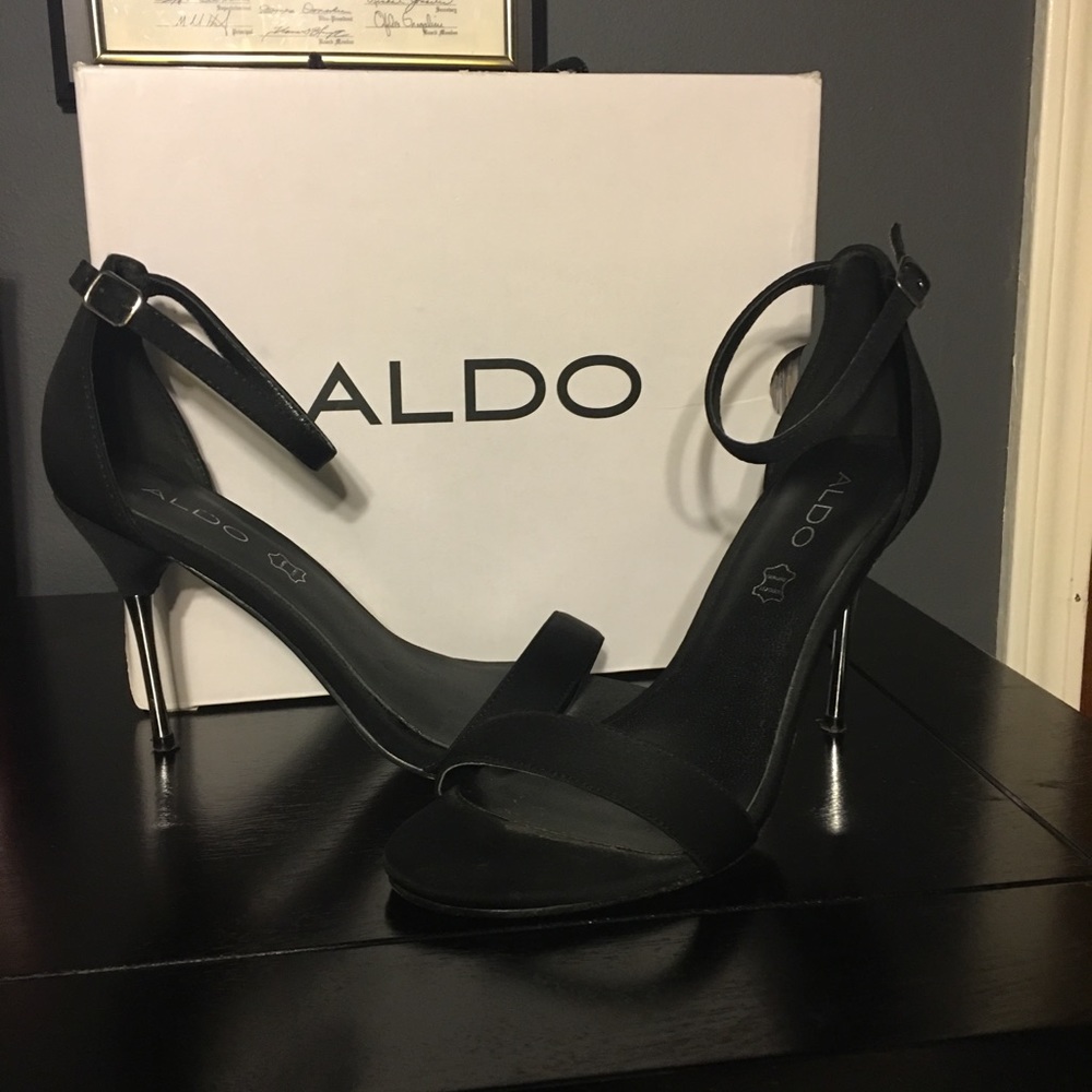 Black Aldo Heel